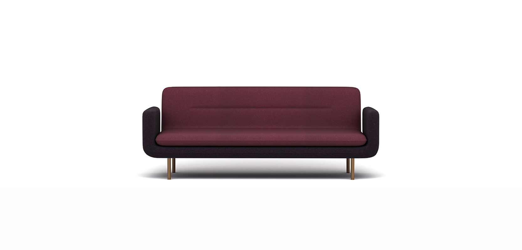 TONE SOFA BRAND: FRANK CHOU WEB: www.frankchou.com Tone Sofa is a combination of fabric with metal, creating an unique sense of light. Simple and clean steady style is suitable for different decoration and more visually enjoyable.