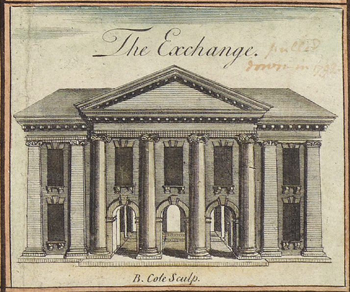 ‘The Old Exchange’ (David Ebsworth, ‘Jacobites–Manchester Jacobites’, December 2015).
