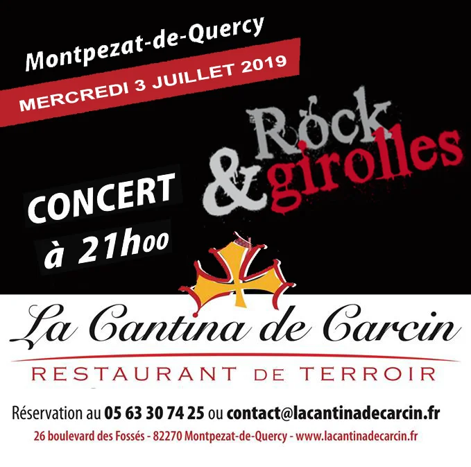 03 JUILLET : La Cantina de Carcin, Montpezat de Quercy (82) FR