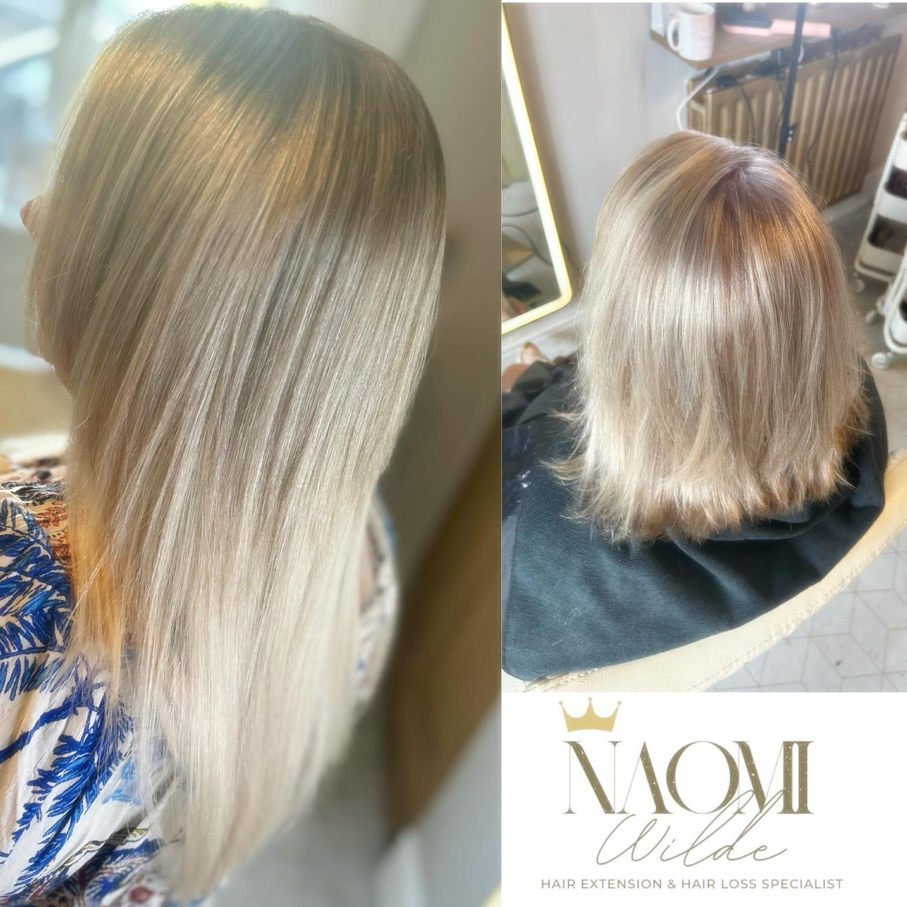 Memo - blend away the grey roots &amp; add length but remain natural looking 🙋🏼&zwj;♀️😍 and LOOK at that shine 👀

@swayhairextensions seamless weft in shade rooted Hollywood ash 

Highlights &amp; low lights to give a subtle blonde balayage effec