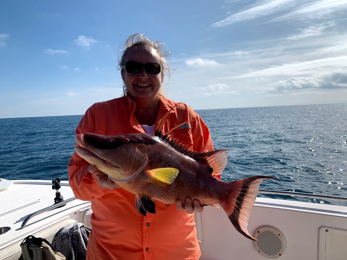 How to catch snapper, hogfish in Tampa Bay on a cold day