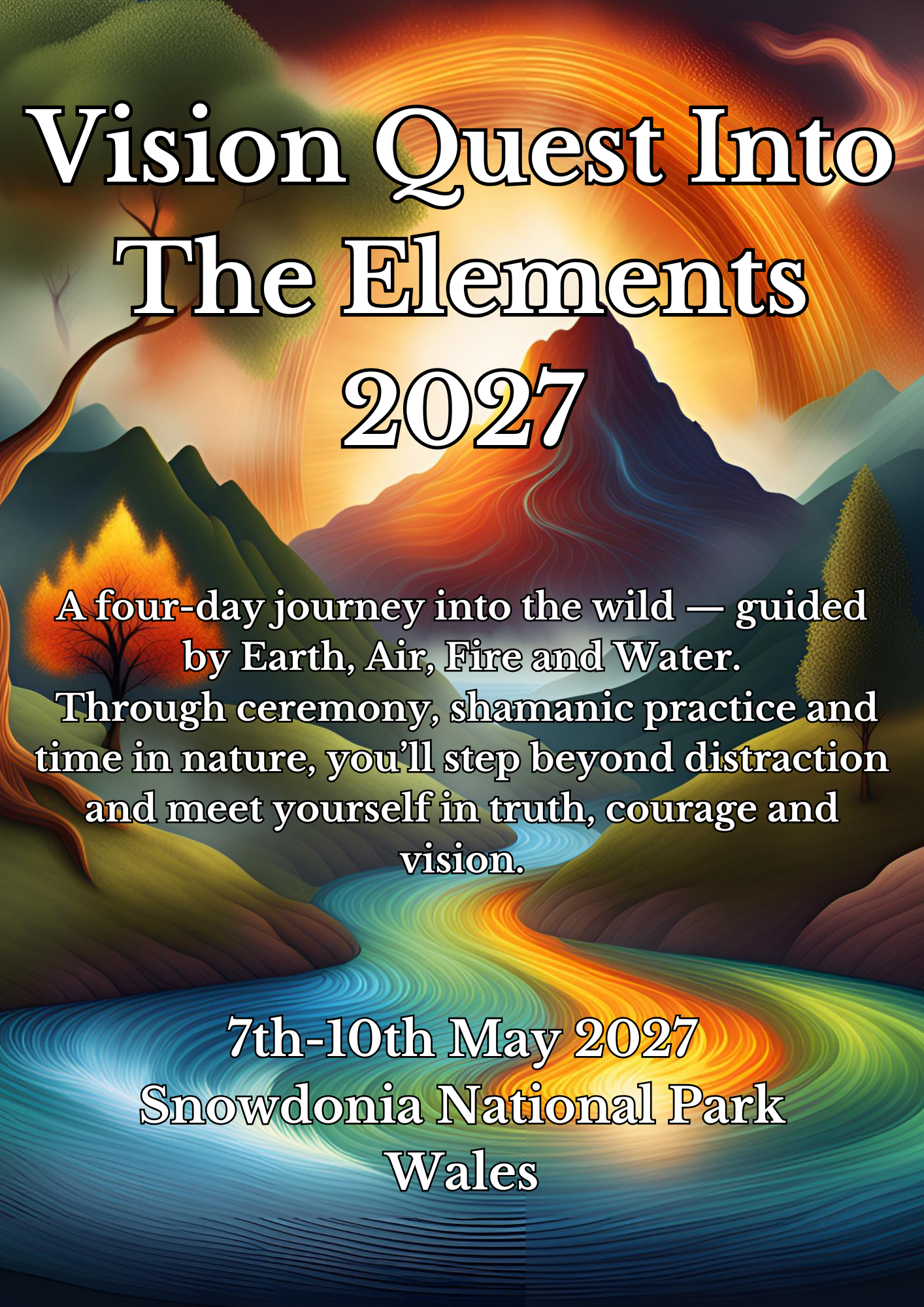 Vision Quest into the Elements 2027: A Journey of Healing and Transformation