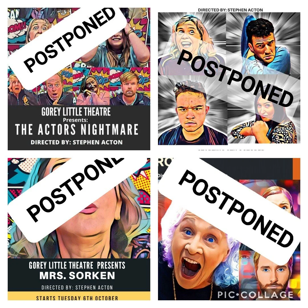 ****POSTPONED ****Mrs Sorken, Naomi in The Living Room and For Whom the Sothern Belle Tolls - directed by Stephen Acton