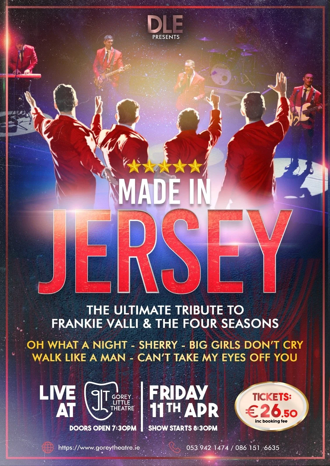 Made in Jersey. The Ultimate Tribute to Frankie Valli and the Four Seasons
