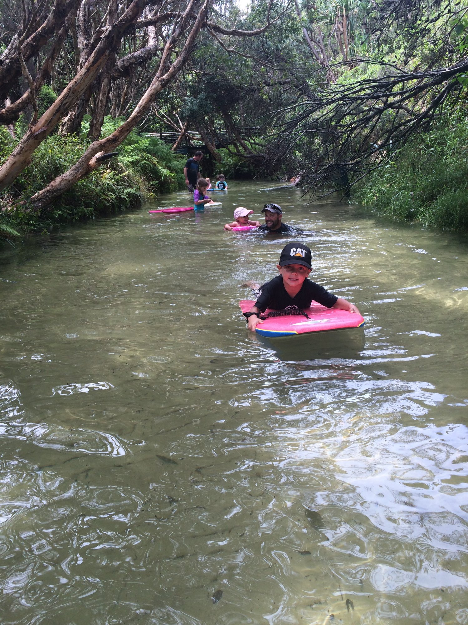 Eli Creek. Hop on a boogey board or inflatable ring and let the water carry you downstream.