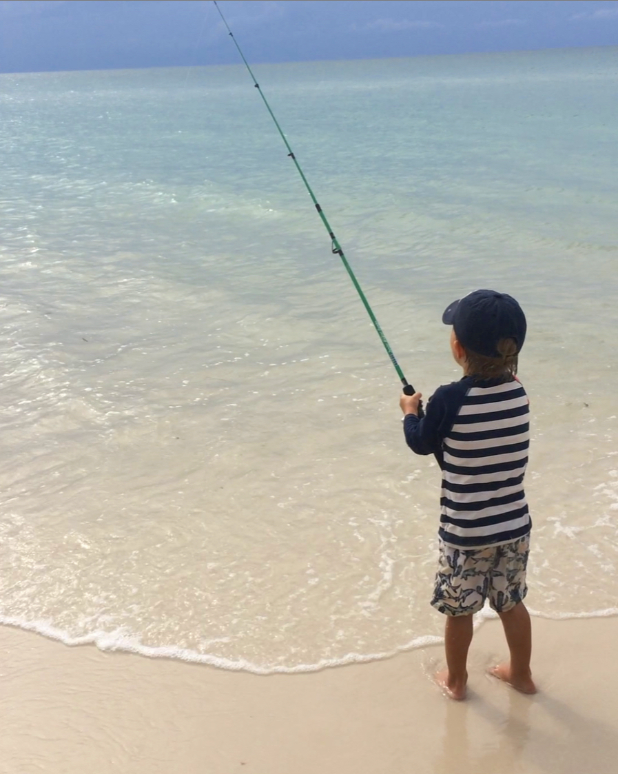 Fishing off the Western Beaches.