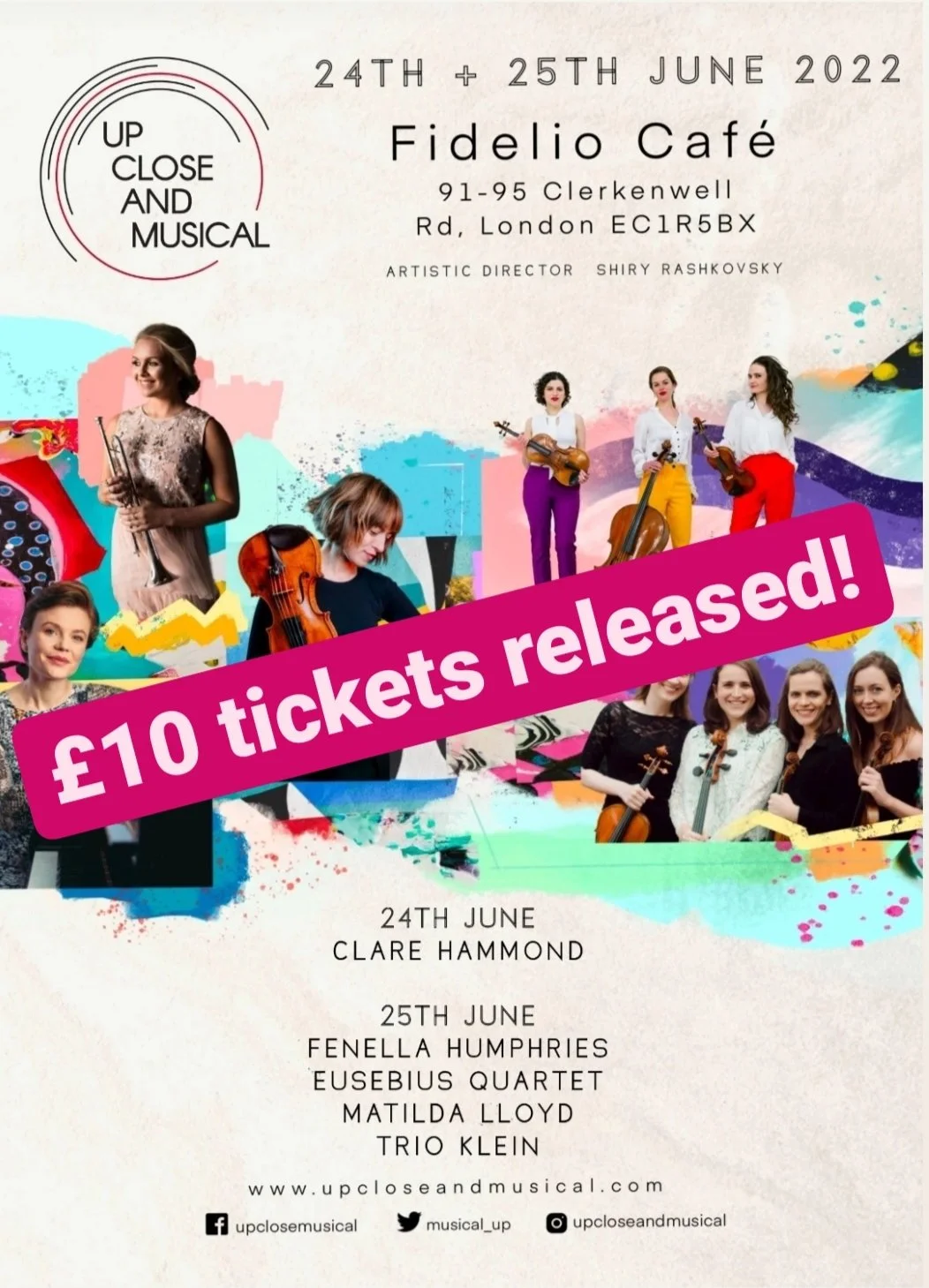 Up Close and Musical - Eusebius Quartet Concert