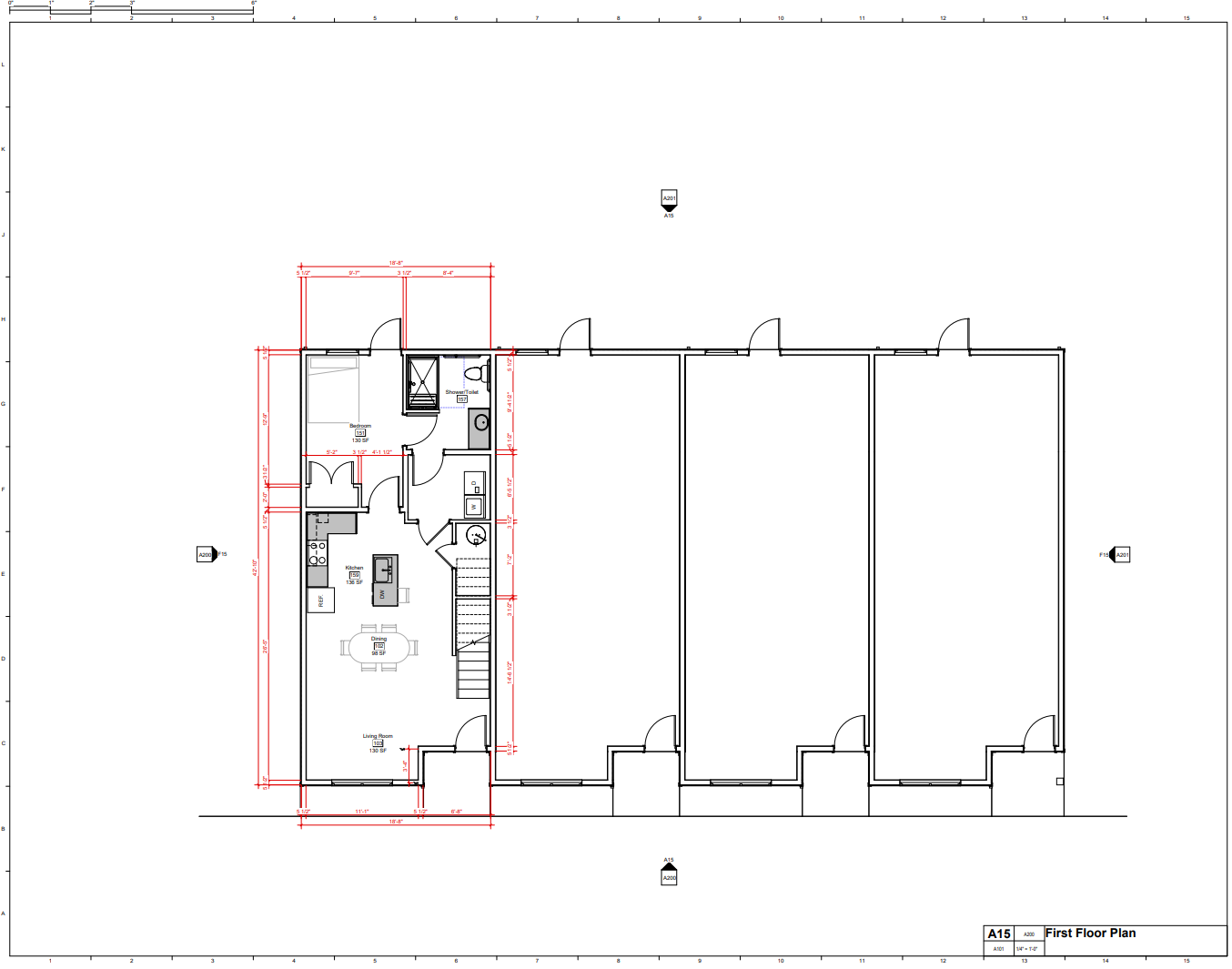 First story floor plan