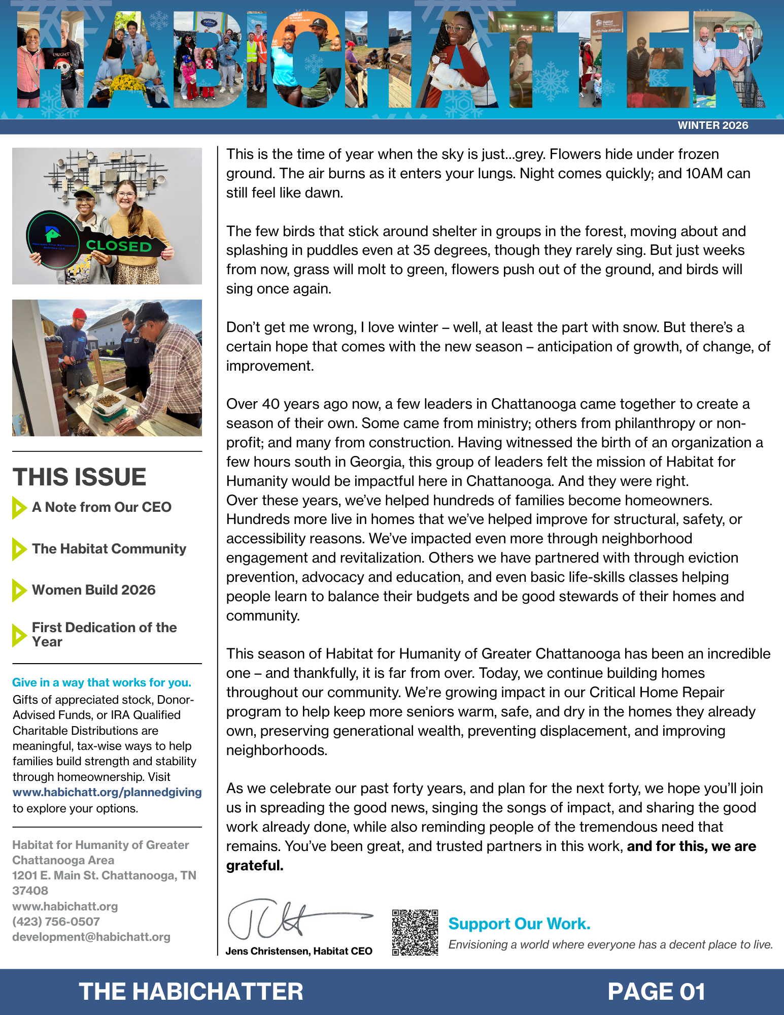 Winter Newsletter 2026