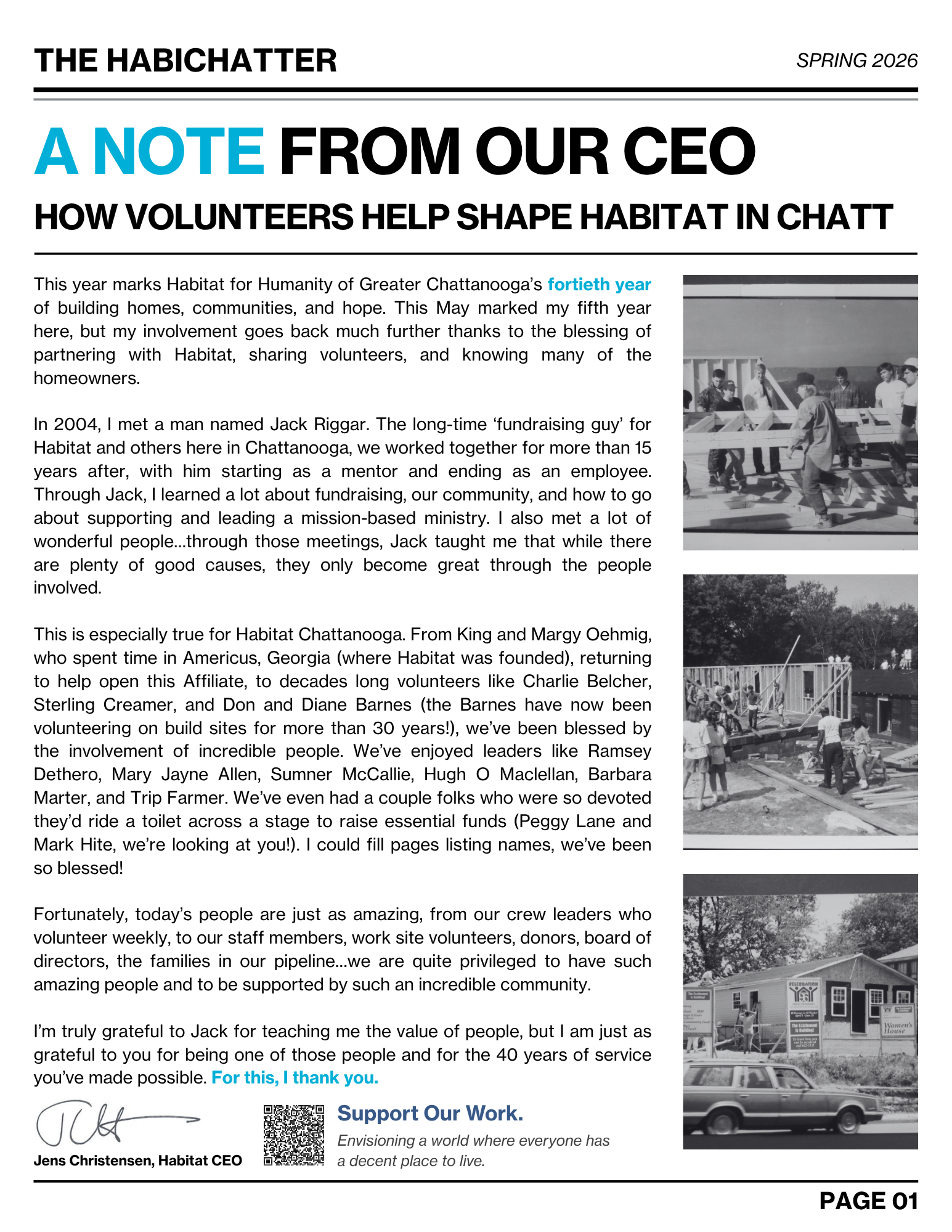 Spring Newsletter 2026