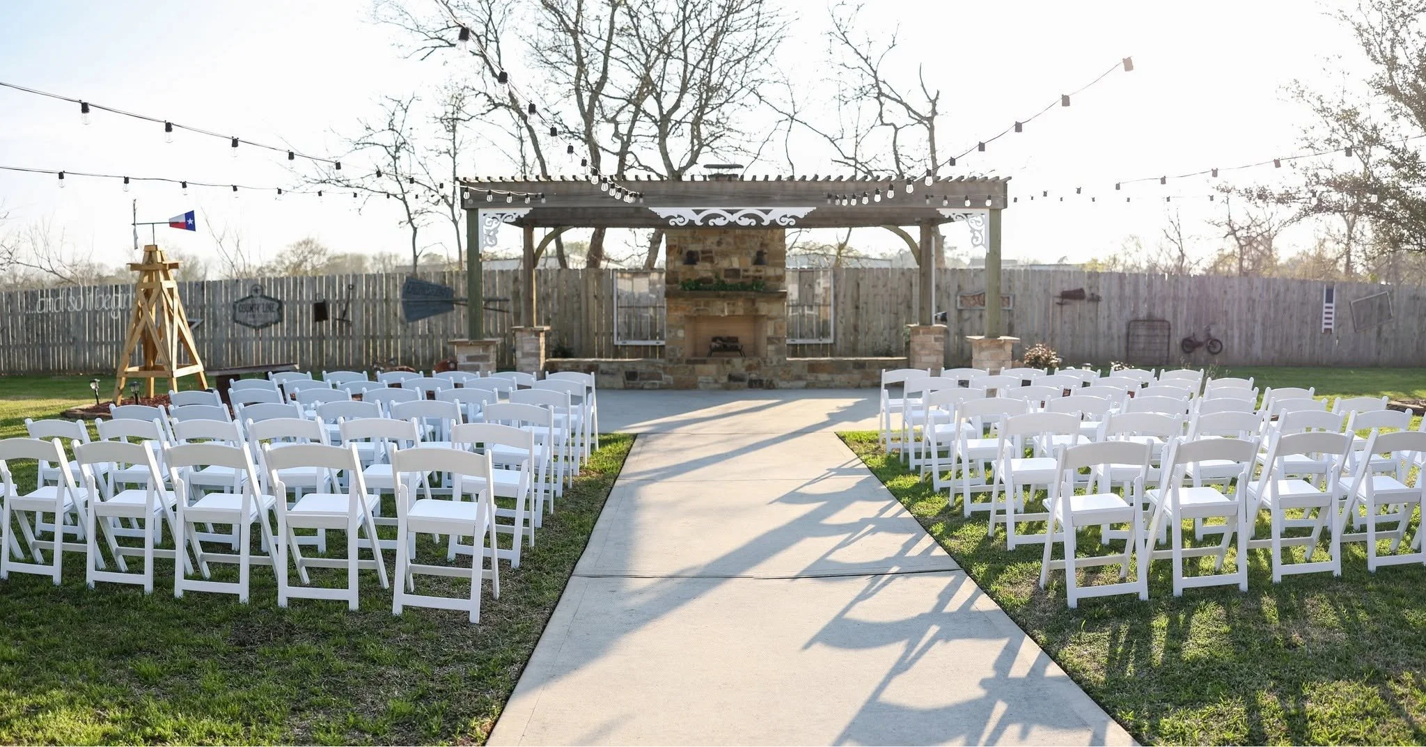 Are you searching for a wedding venue near Houston with outdoor ceremony, indoor receptions, affordable prices, all inclusive packages and overnight accommodations? County Line Event Center has everything on your list!