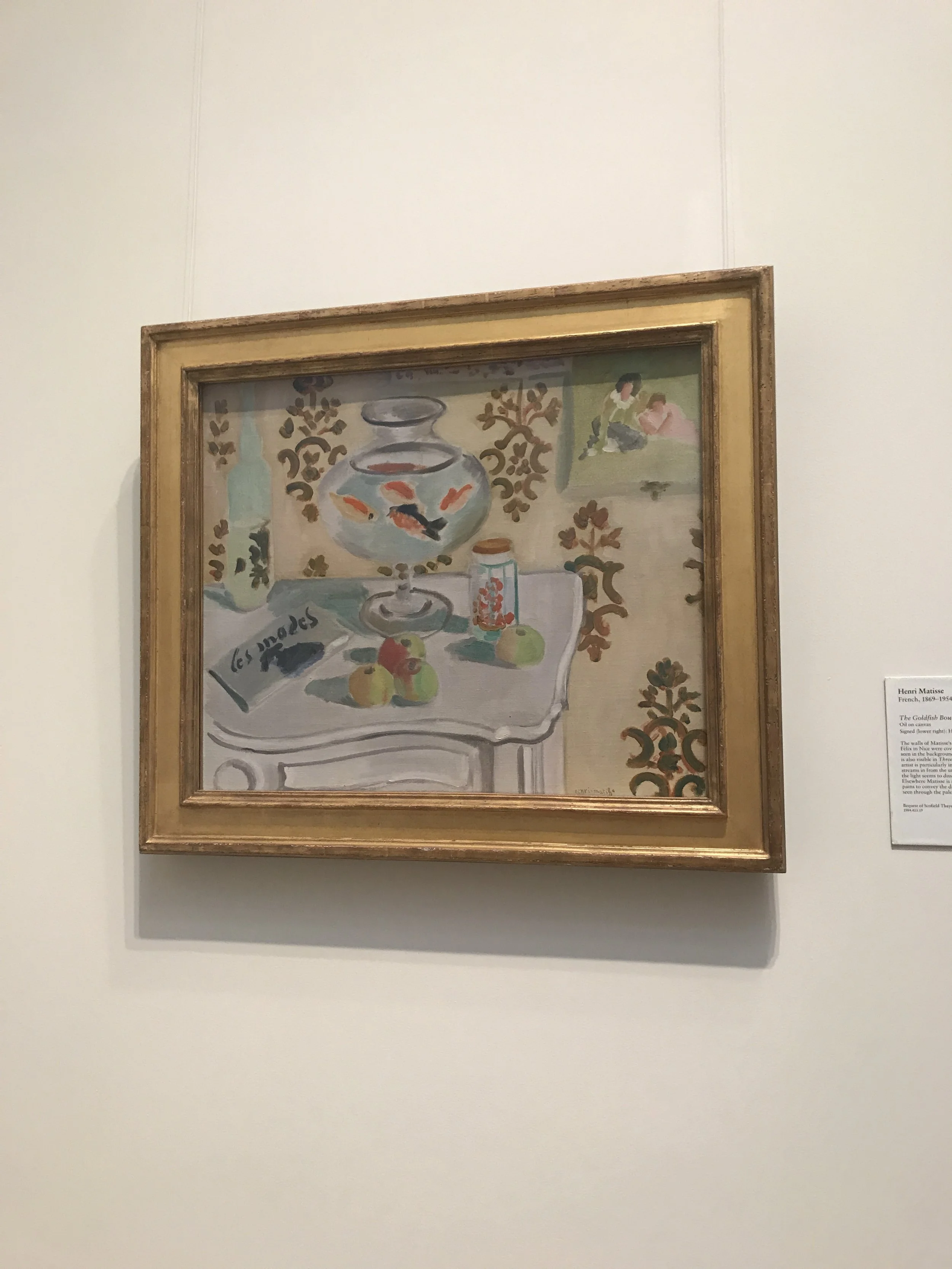 A few of my favorites, this one is Henri Matisse
