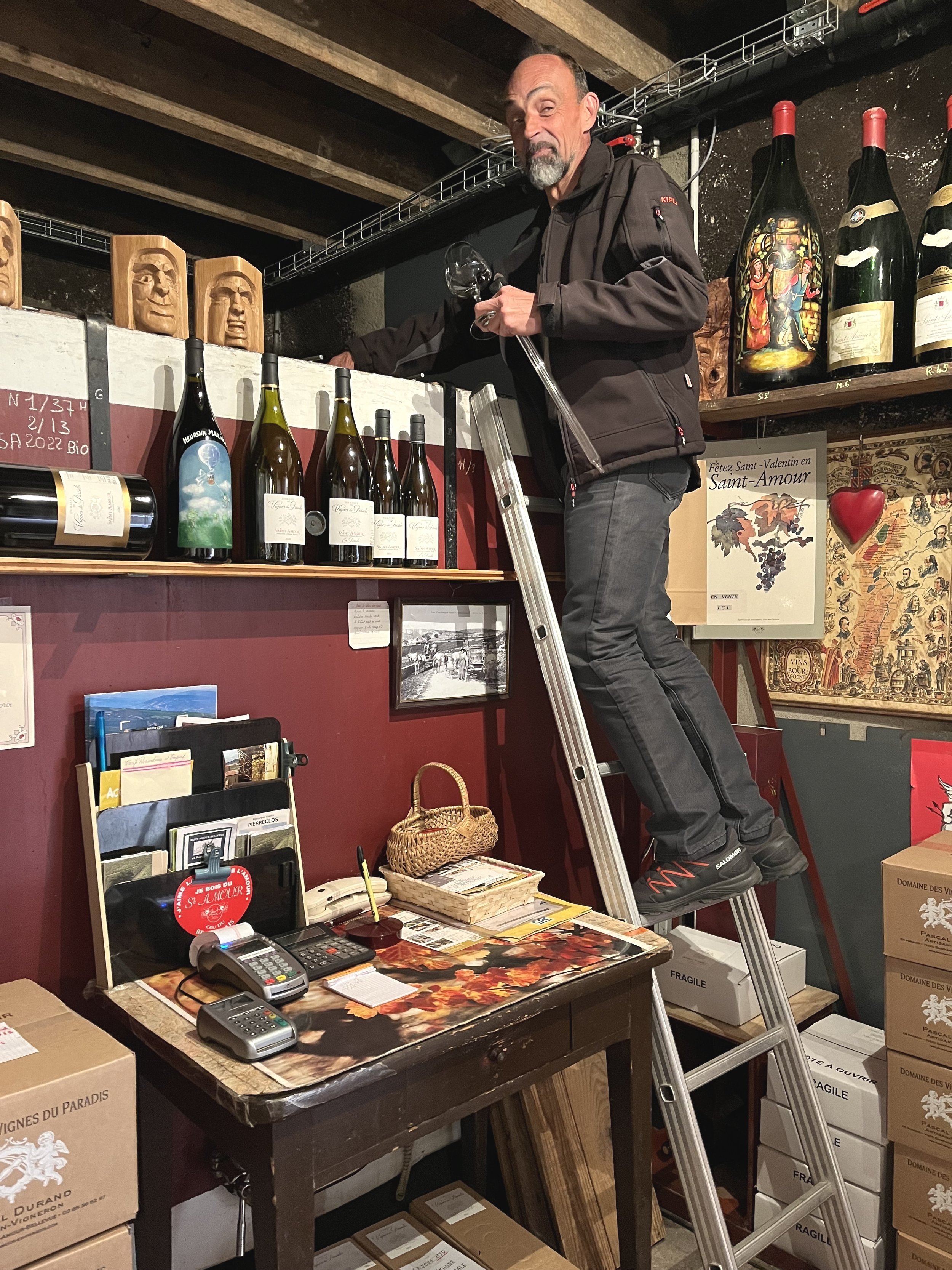 Vignes du Paradis March 2023: Visiting Pascal Durand