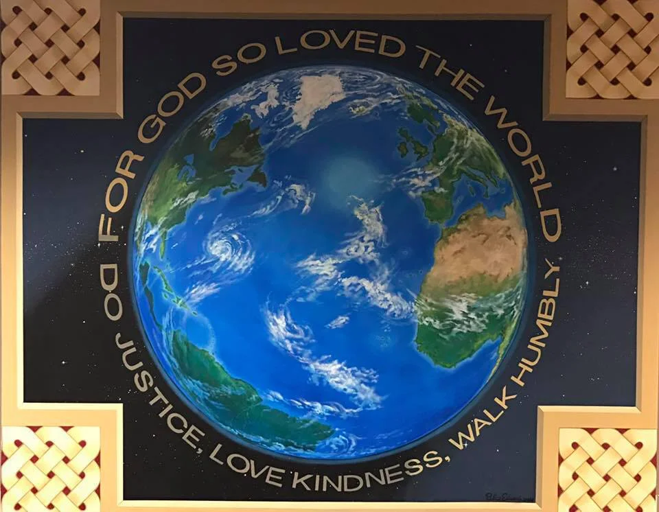 Painted for Orchard Park Church. Carmel Indiana