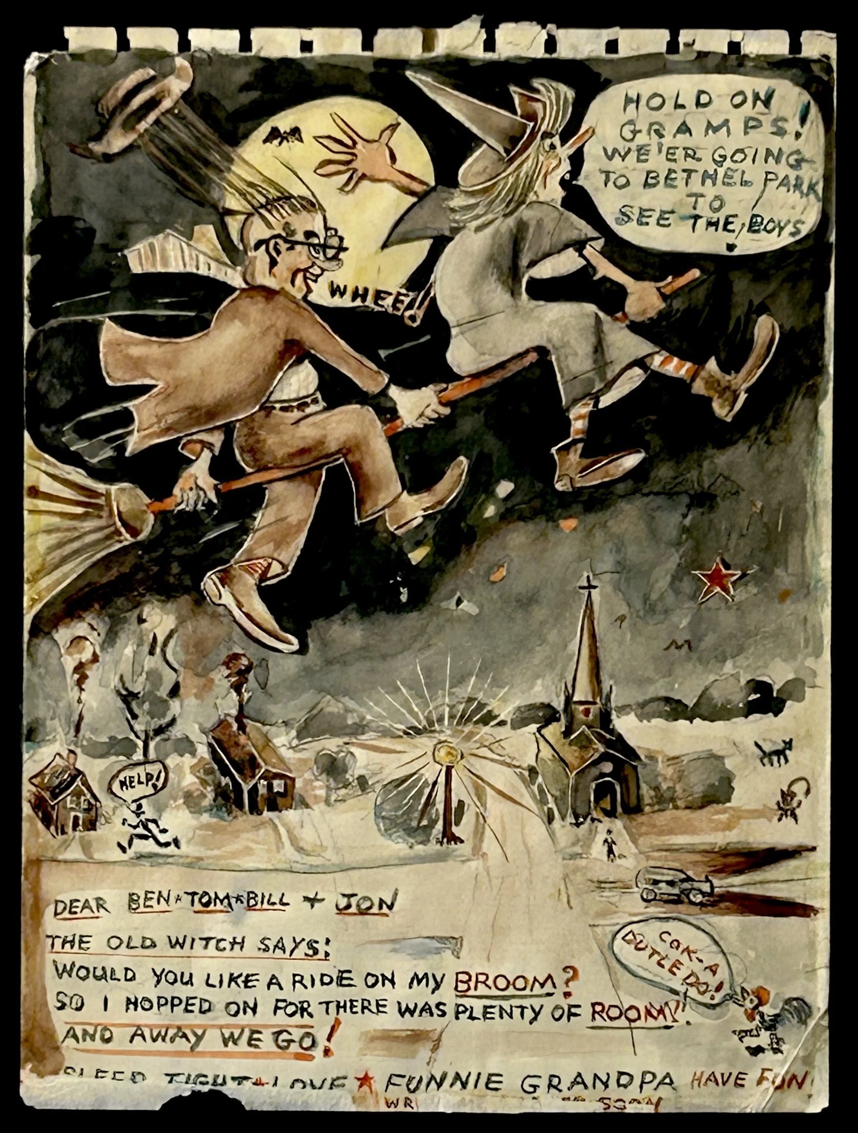 Hold on Gramps! Funnie Grandpa Charlie Finch bliceedwards.jpg