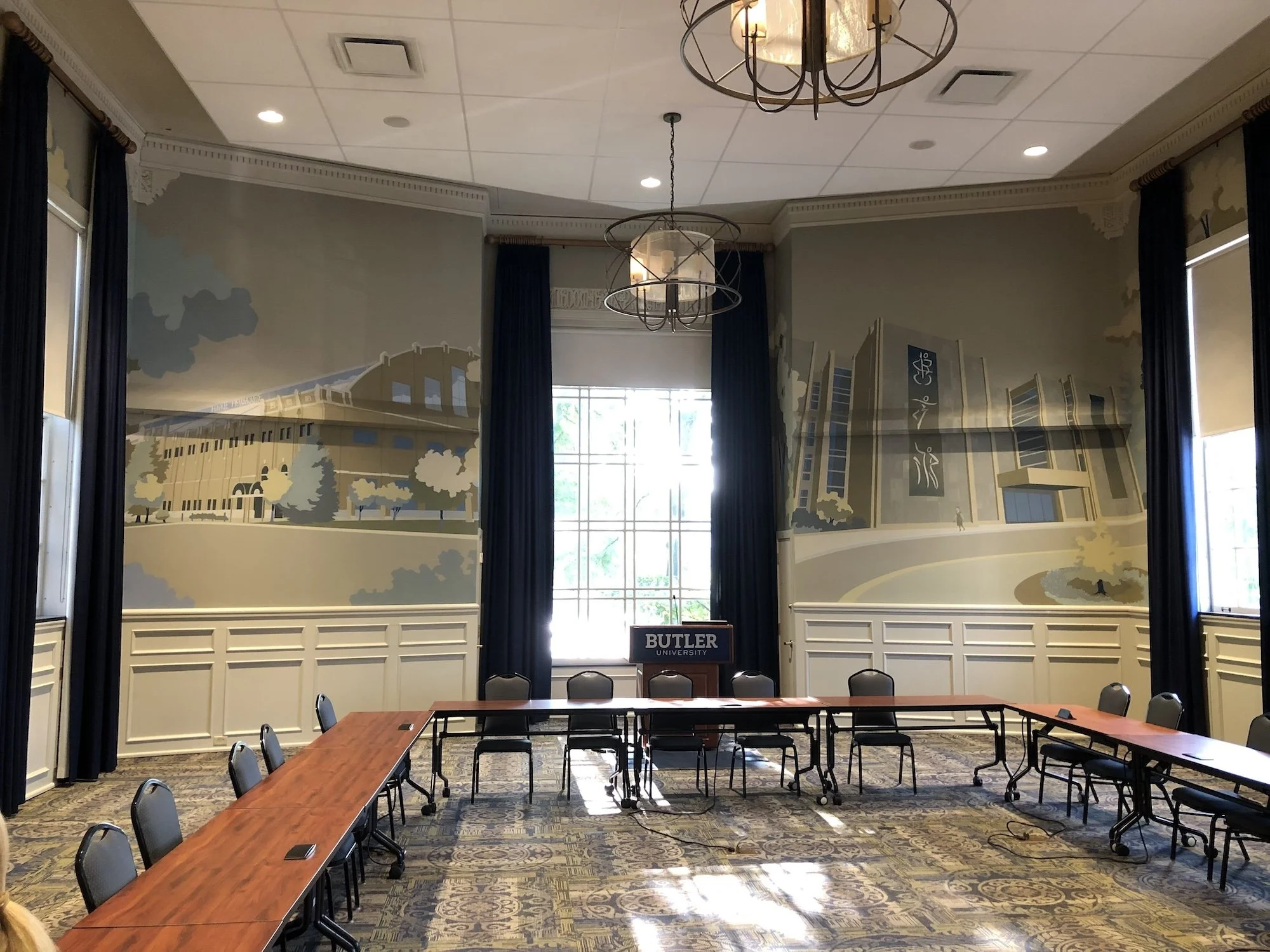 Johnson Boardroom Robertson Hall, Butler University