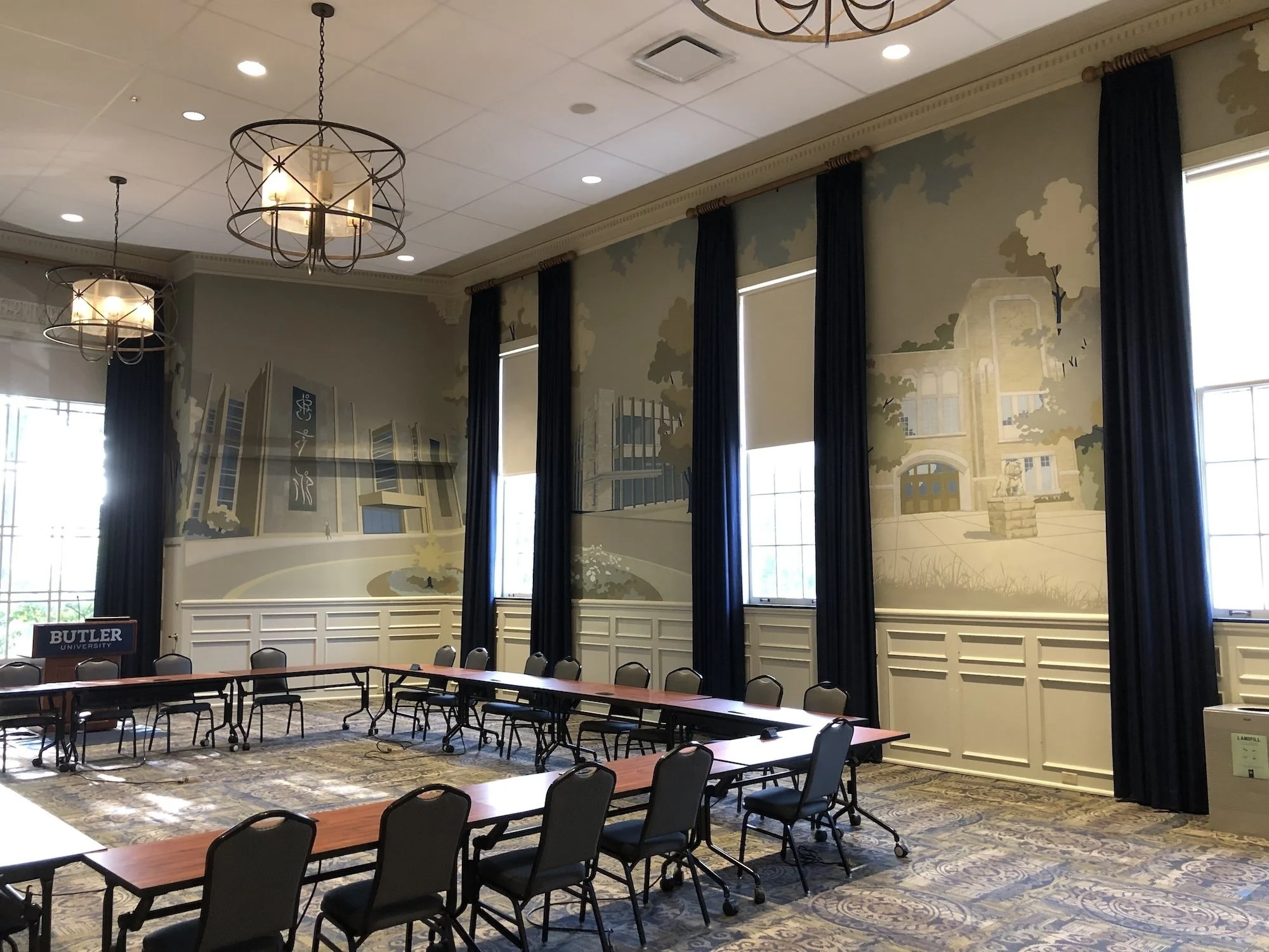 Johnson Boardroom Robertson Hall, Butler University