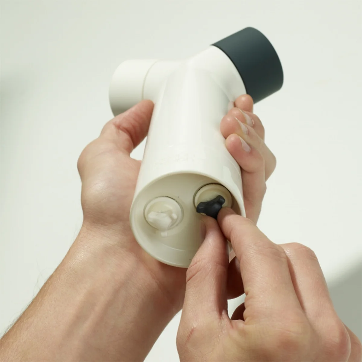 Y-Grinder salt & pepper mill - designed by DesignWright for Joseph Joseph