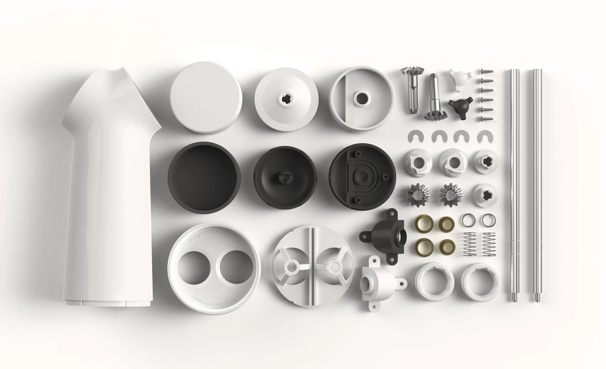 Y-Grinder salt & pepper mill - designed by DesignWright for Joseph Joseph