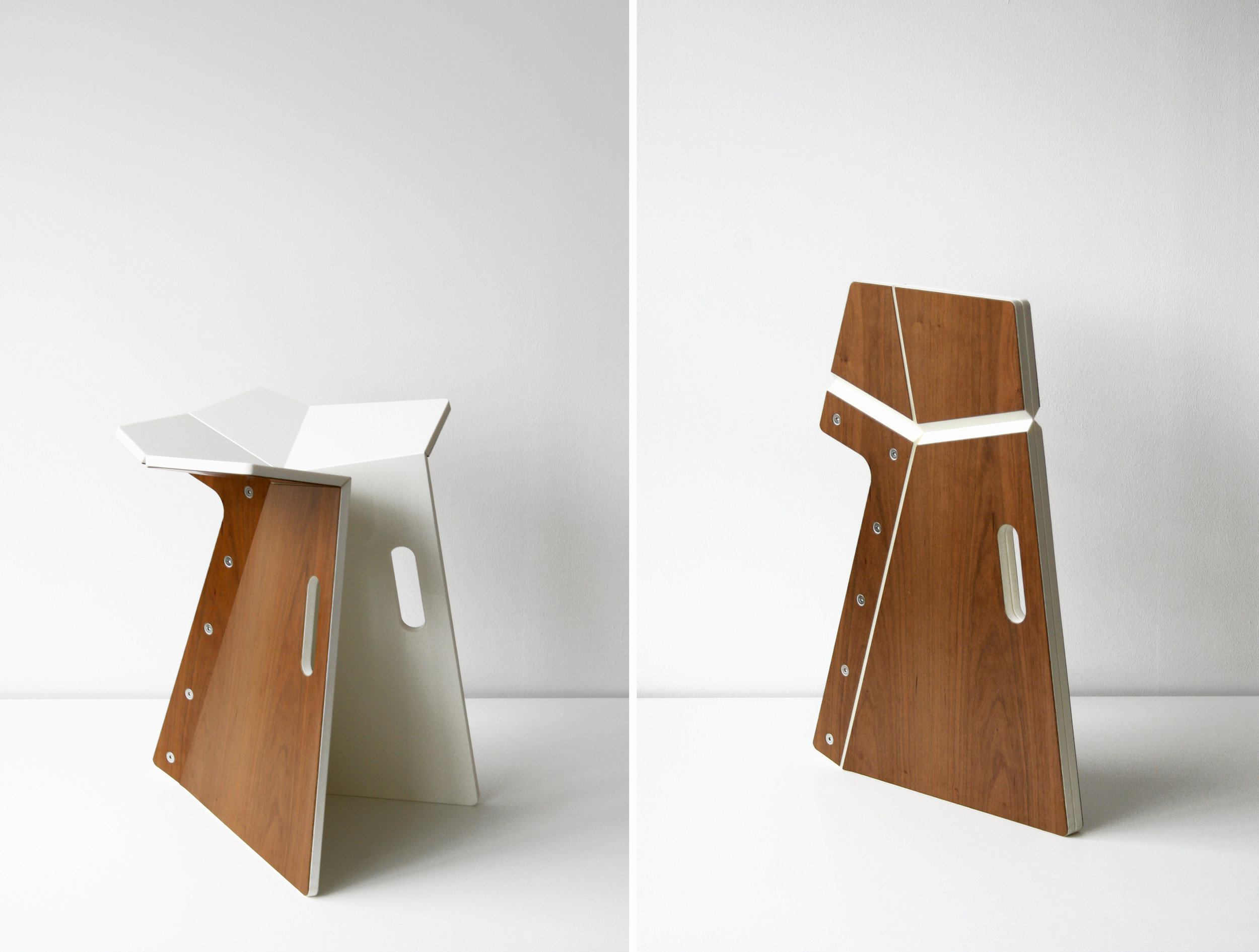 Poly Prob stool - designed by DesignWright
