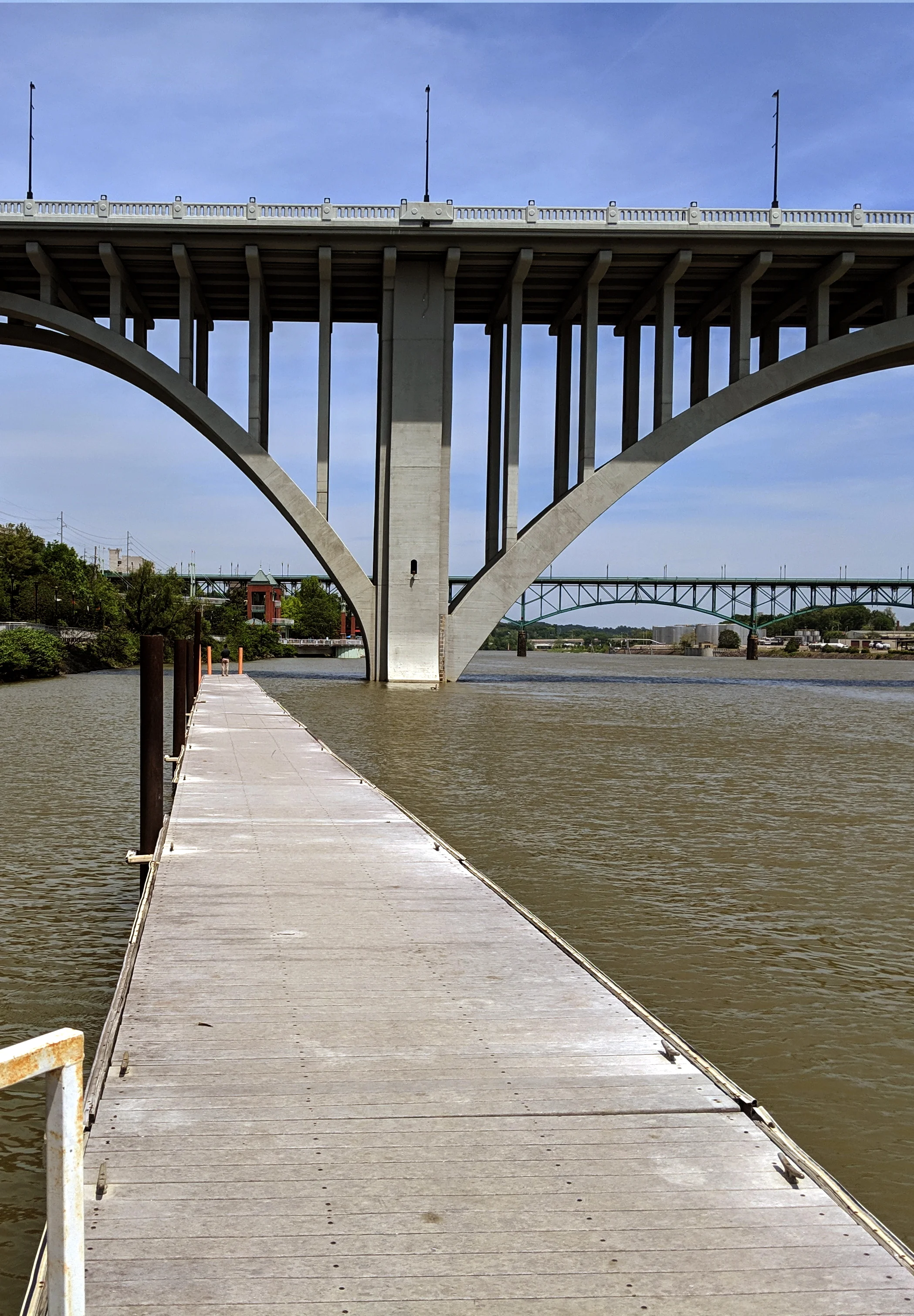 Upstream Pier before Construction