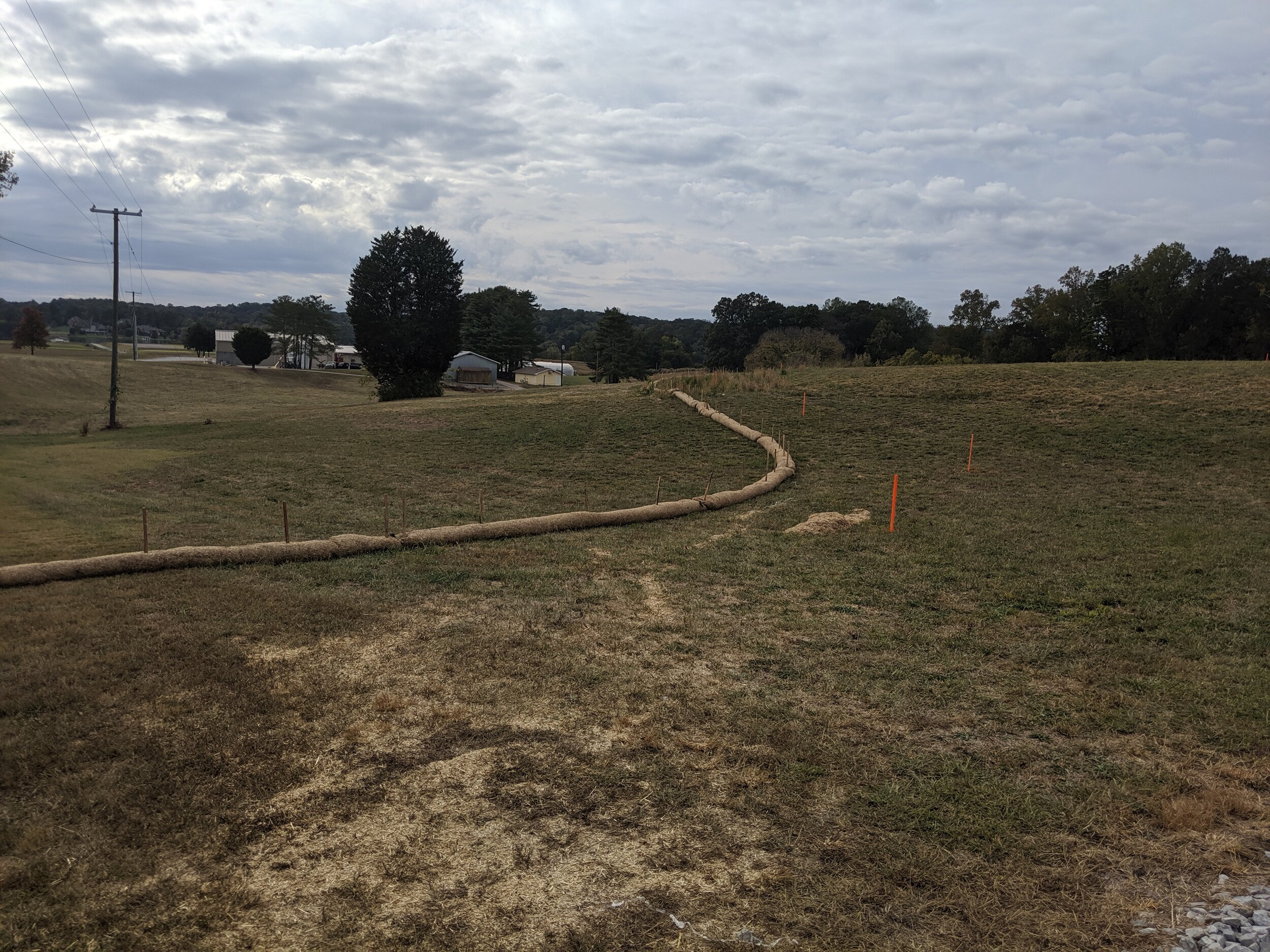 10-15-19 Erosion Control and Survey Staking