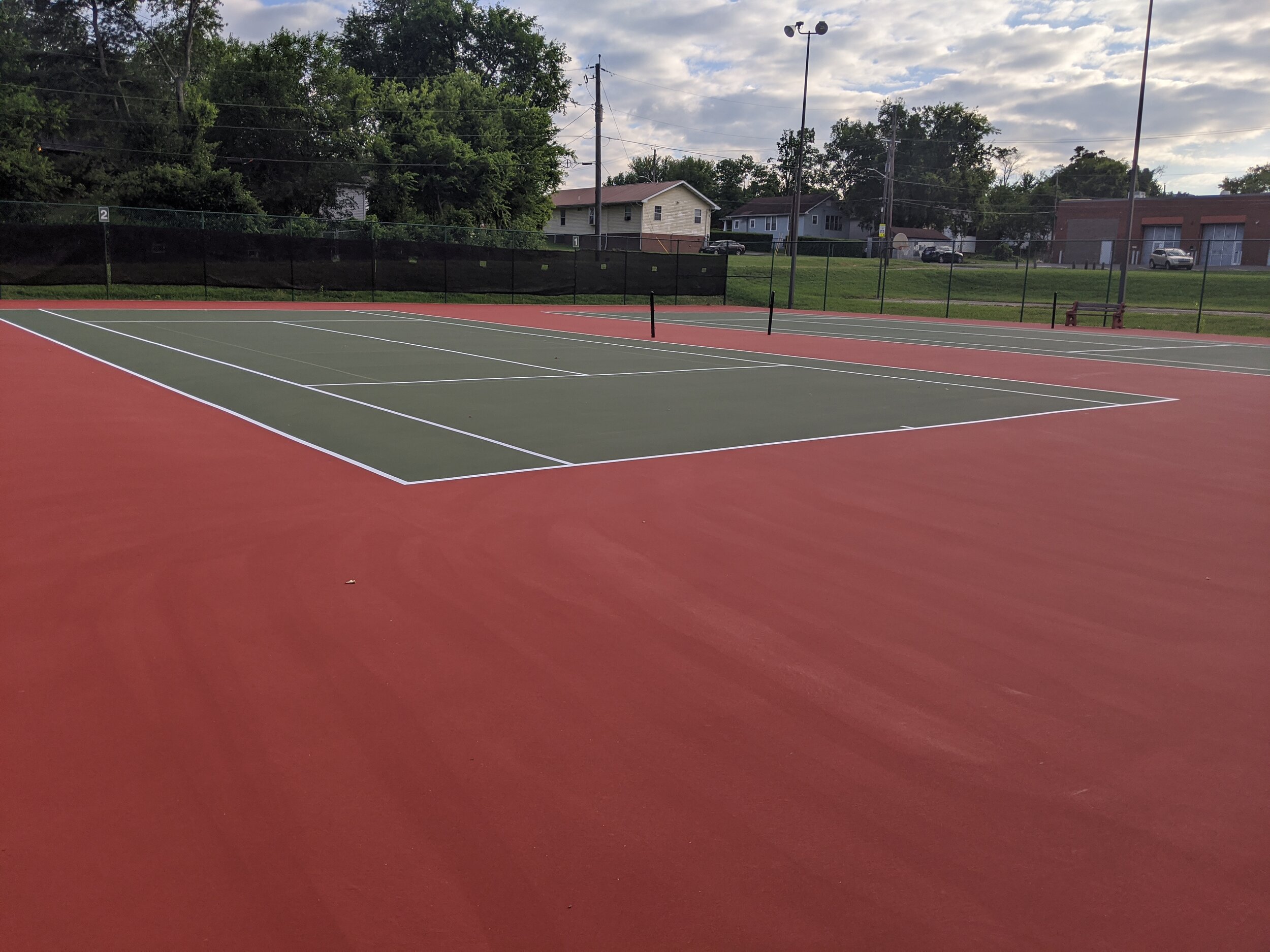 Court resurface completed June 2020