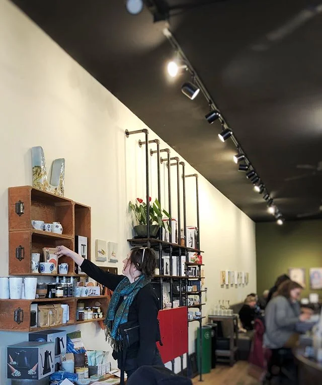 It&rsquo;s a beautiful sunny day when you&rsquo;re warm inside the caf&eacute;. Come browse, chat, sip and enjoy your Monday. ✨ #afterdelight #mondaymood #cafelife #shopsmall #supportlocal #timewithfriends