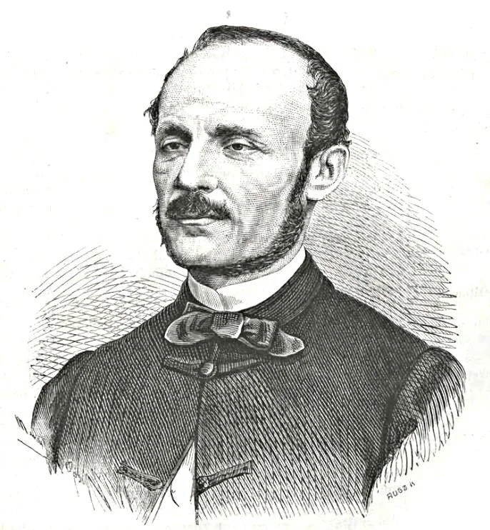 Janos Balassa, the first doctor to document his use of photography ( Source ).