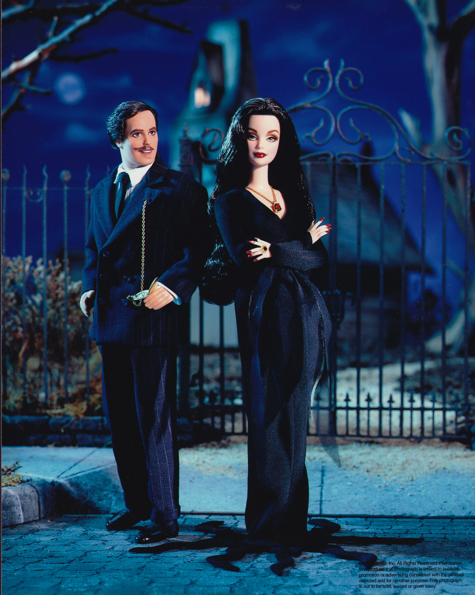 Barbie Collectables The Addams Family Barbie & Ken Set 