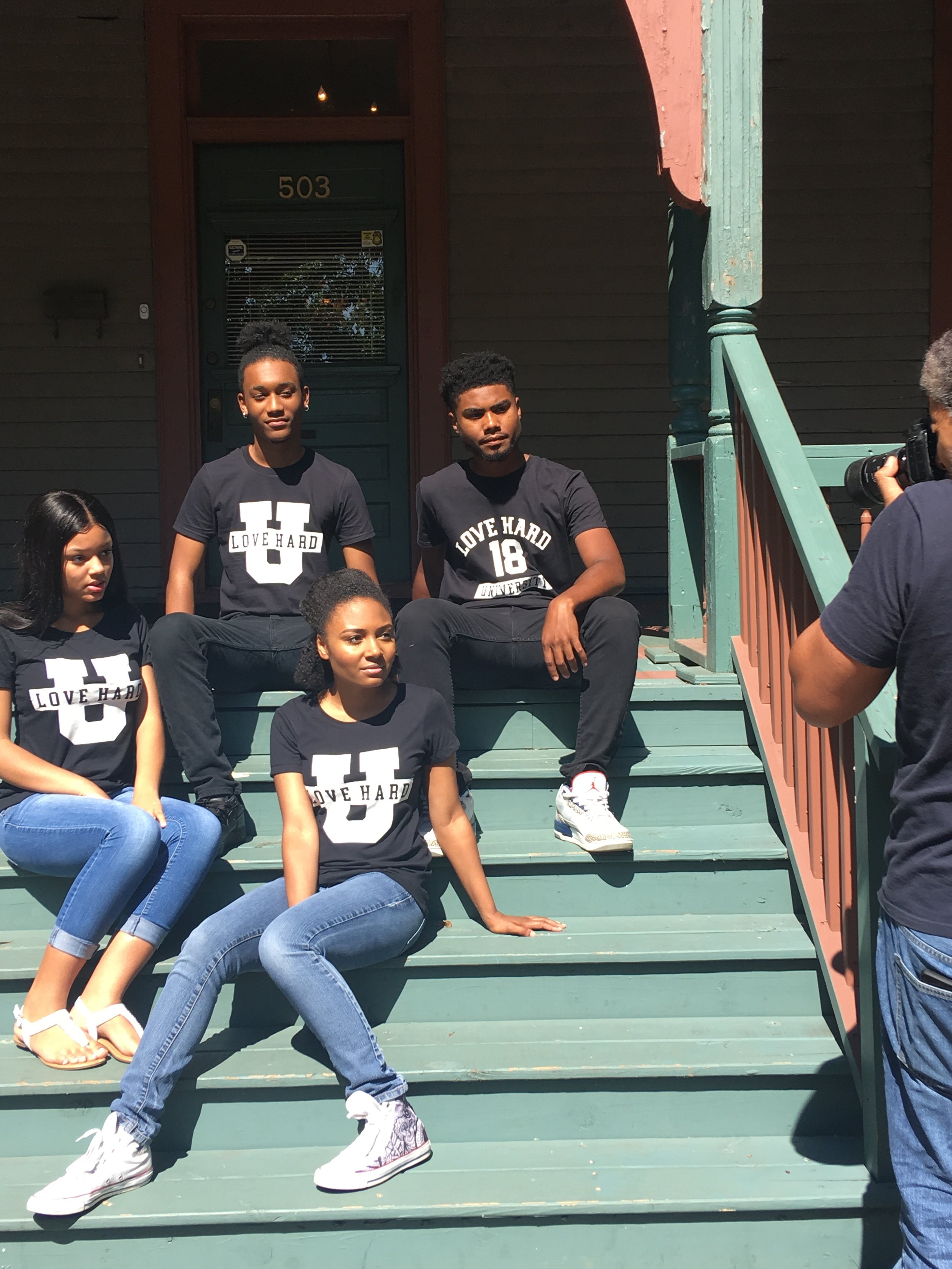 Love Hard University Photo Shoot