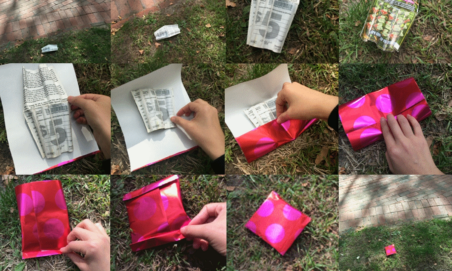 Goodbye Trash | Wrap a litter on the street. A task has been posted on Amazon Mechanical Turk that called people to act together. “This was an interesting task for a quiet Sunday afternoon. My block is in the process of remodeling and modern