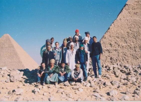 Excavation site east of Khafre’s pyramid