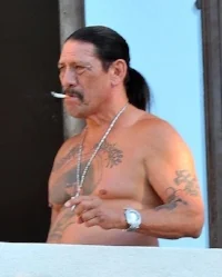 I used this picture of actor Danny Trejo for the character Raimundo
