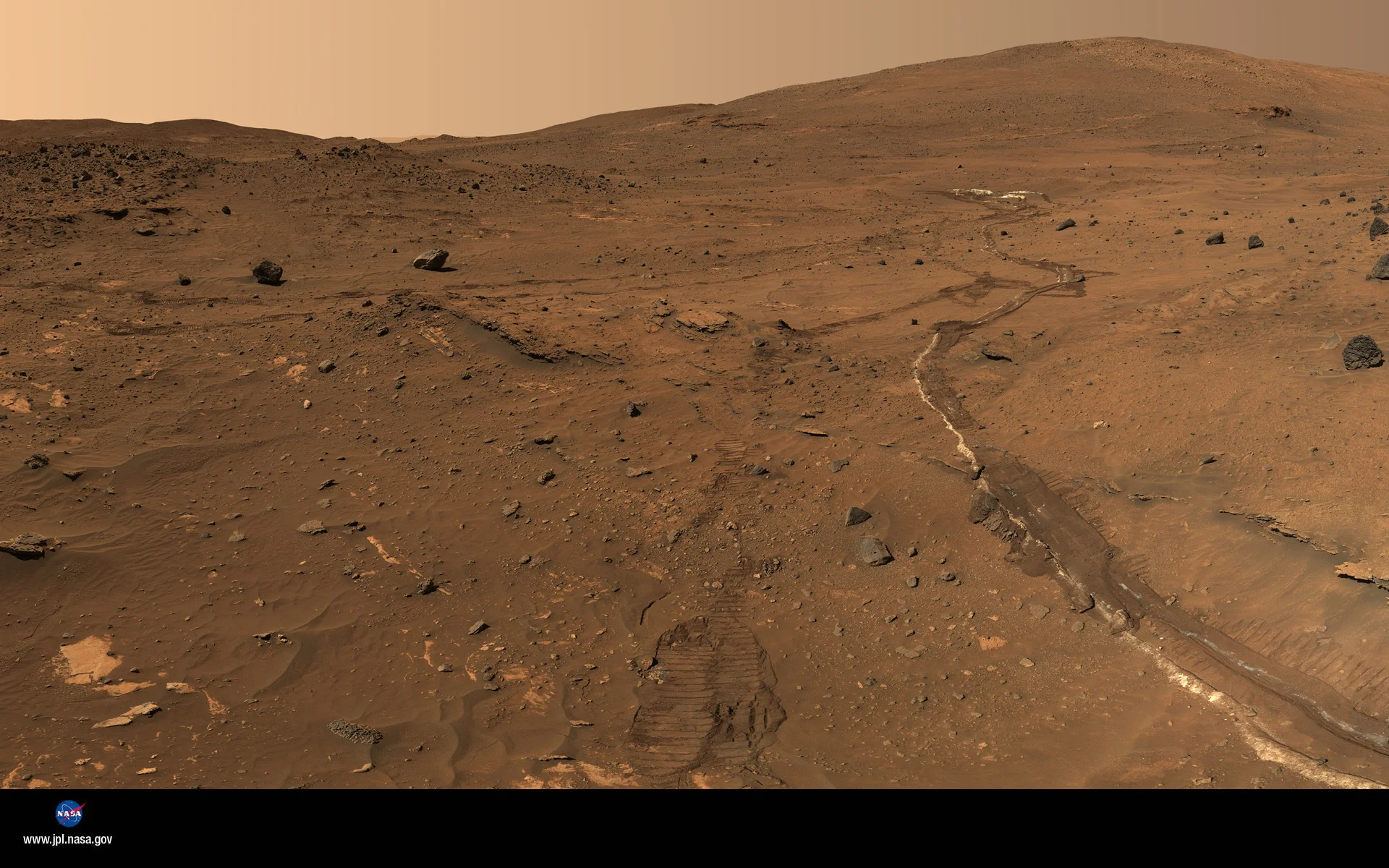 Mars landscape