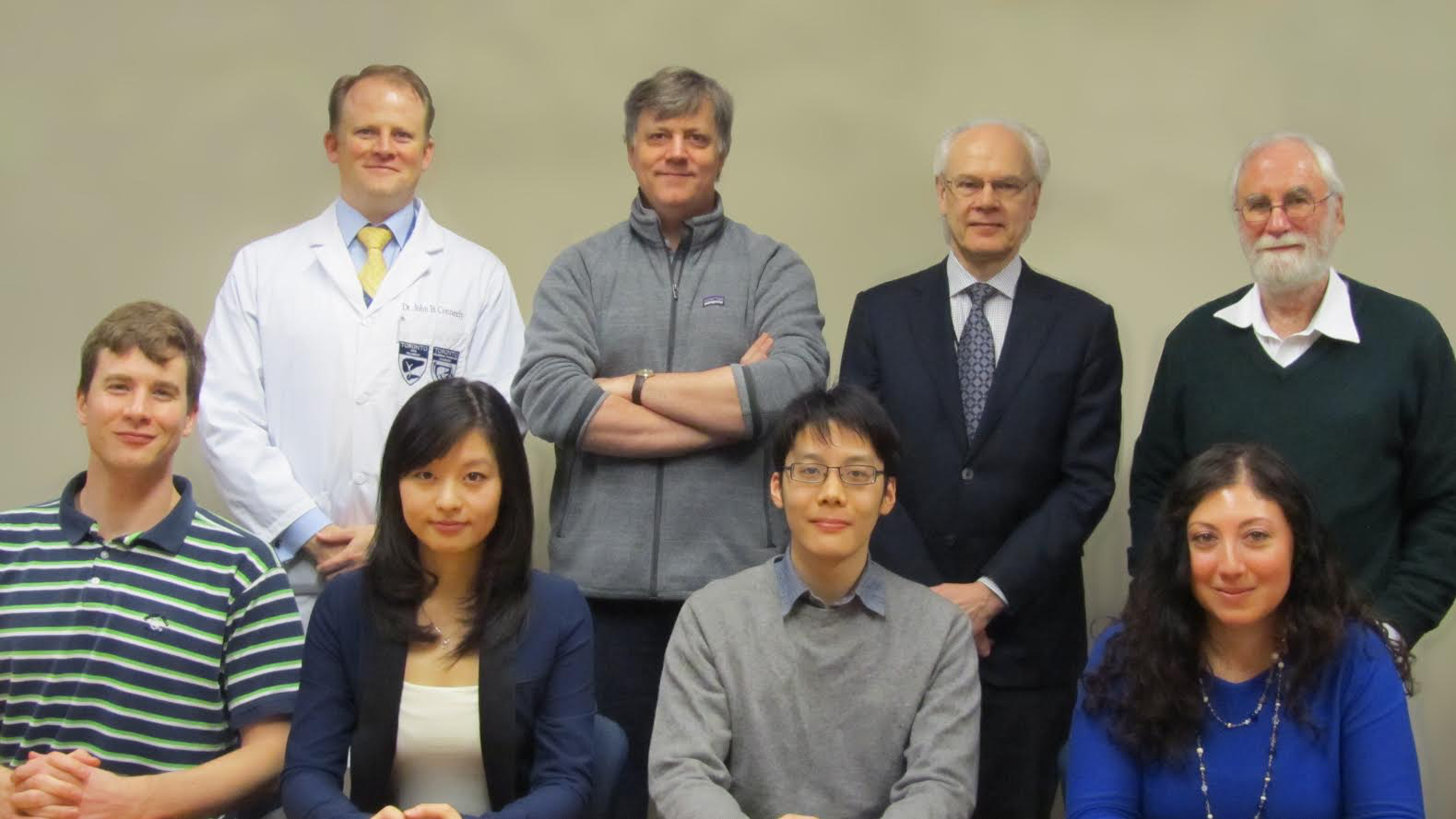 Top L-R: Dr. John Conneely, Dr. Ian McGilvray, Dr. Paul Greig, Dr. Gordon Tait