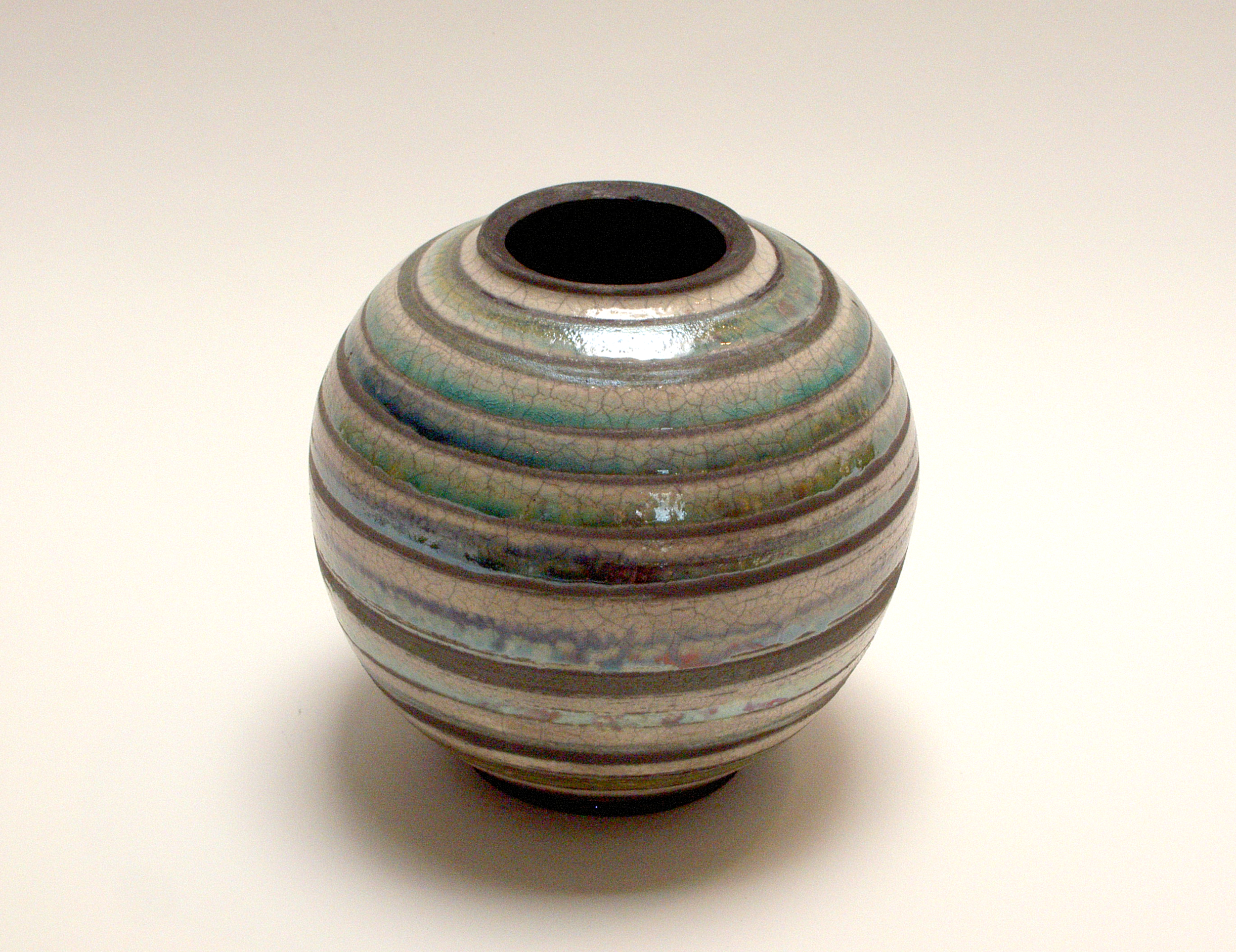 Cecelia Mitchell Pottery | Raku Collection | Vase 7