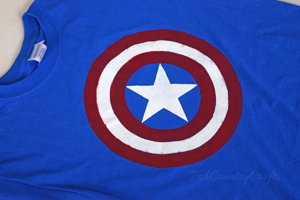 Captain America T Shirt and Tutu