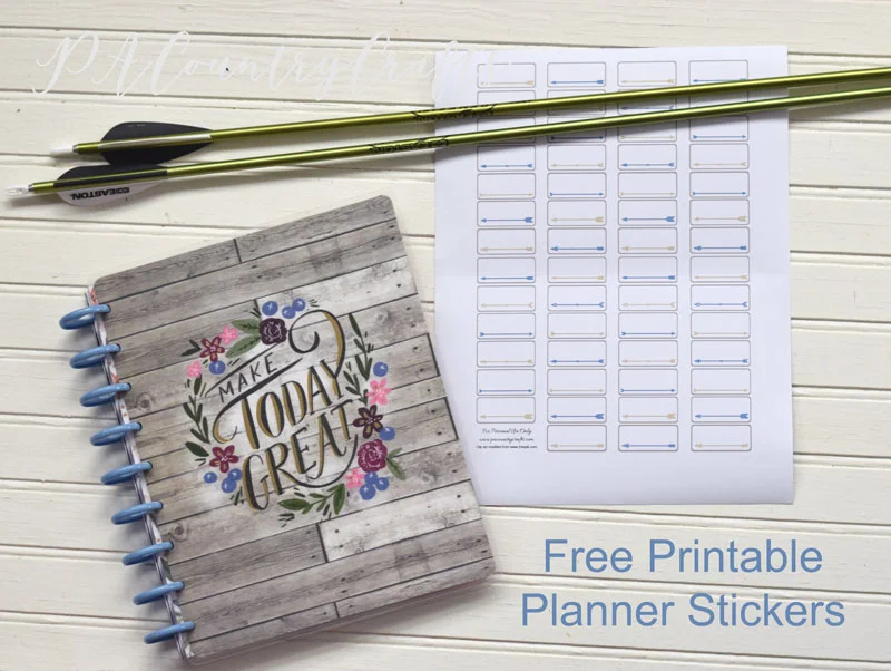 Free Printable Planner Stickers ~ Arrows