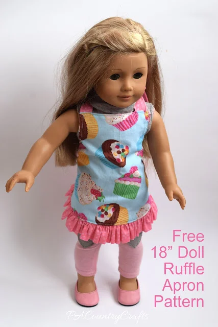 Doll Ruffle Apron Pattern