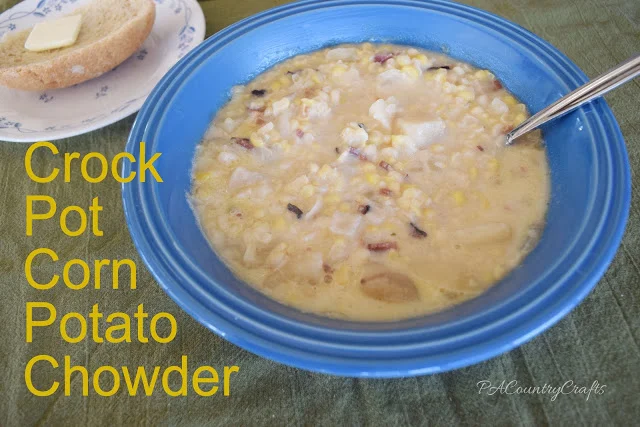 Crock Pot Corn Potato Chowder