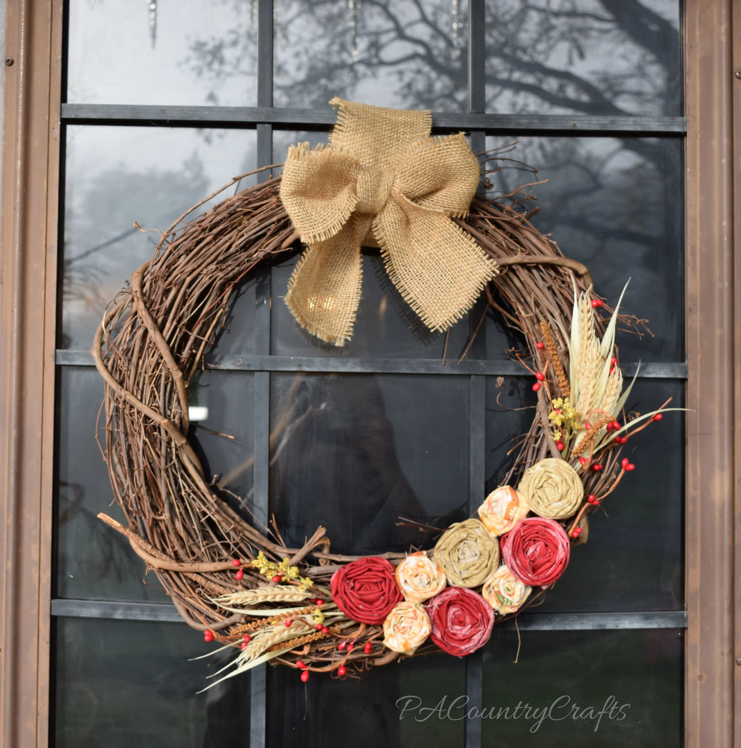 Easy Fall Wreath