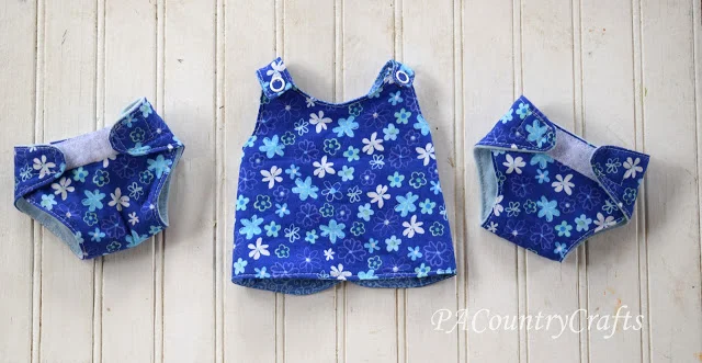 Doll Diapers and Dresses