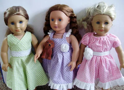 Flutter Sleeve Doll Dress
