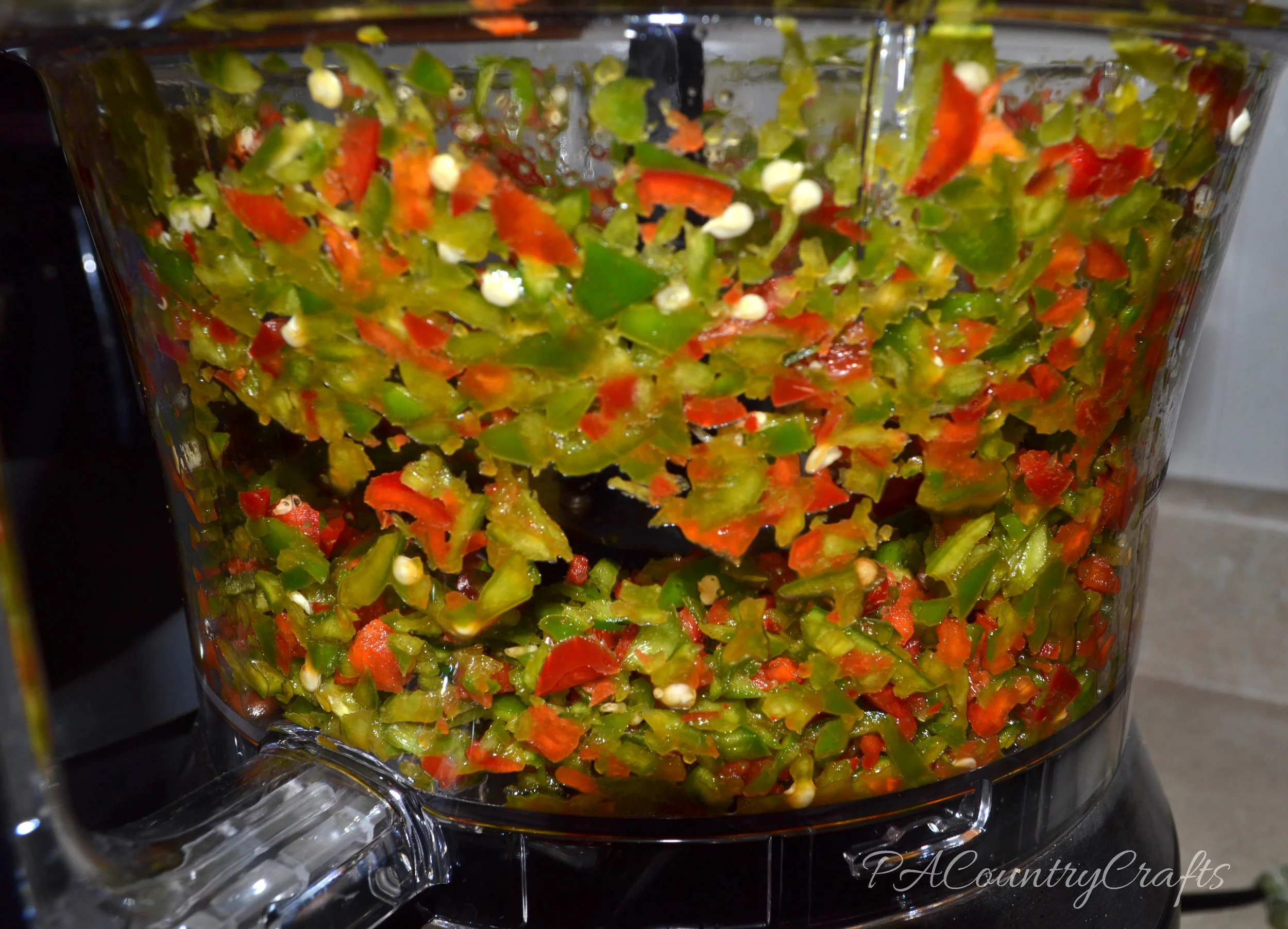 chopped pepper mix