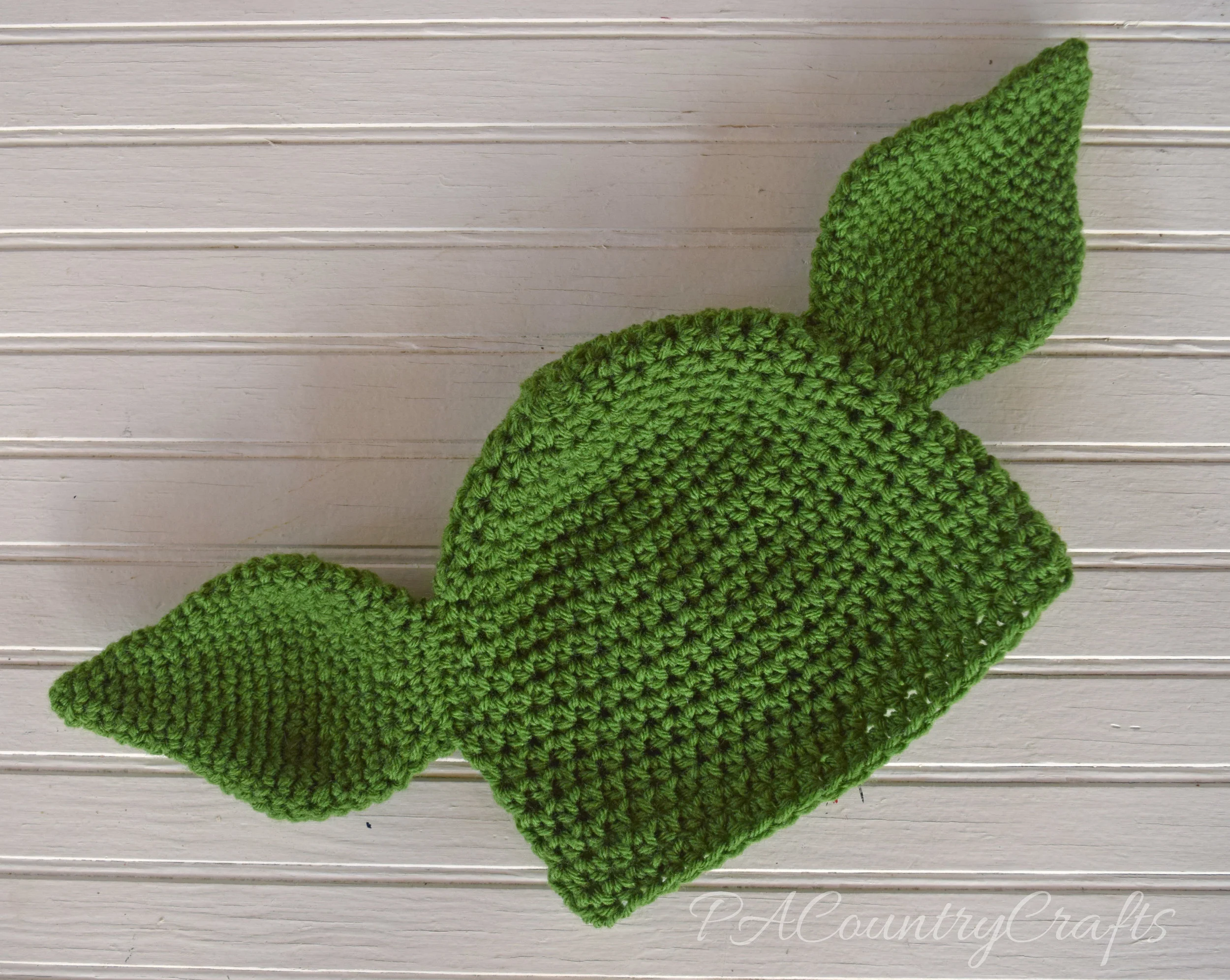 Crochet Yoda Hat