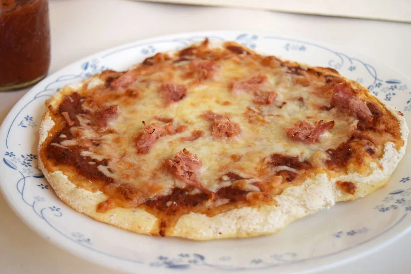 Grilled pizza- don't heat up the kitchen in the summer!