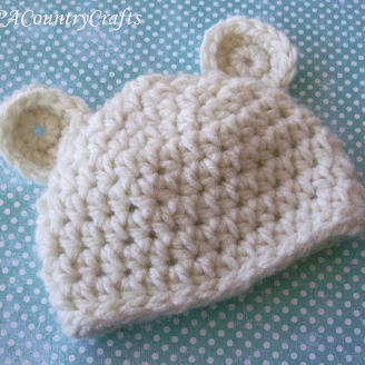 Crochet Bear Hat
