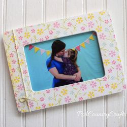 Scrapbook Paper Frame