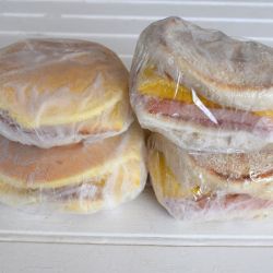 Freezer Pancake Breakfast Sandwiches